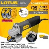 LOTUS ANGLE GRINDER 4" 750WATTS SG-750X