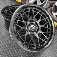 Fuel Black Alloy Rim Black PCD 6x139.7 (Per Piece)