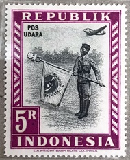 PW637-PERANGKO PRANGKO INDONESIA WINA PSO UDARA REPUBLIK 5R,MINT