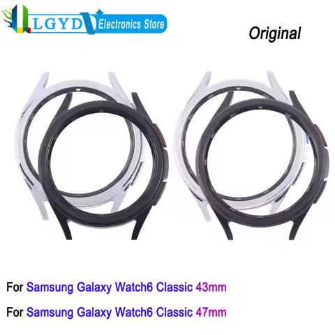 Repair Watch Screen Frame For Samsung Galaxy Watch6 Classic 43mm SM-R950 R955 / Watch6 Classic 47mm 