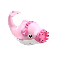 Mainan Anak Viral Dolphin Bubble Gun Electric Bubble Machine Mainan Tembakan Dolphin Gelembung Toys