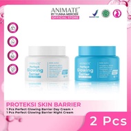 ️TM99 ️SKIN BARRIER PROTECTION (Animate Perfect Glowing Barrier Day Cream + Animate Perfect Glowing 