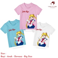 T-shirt T-Shirt Japanese Anime Sailor Moon Baby Kids Adult BIG SIZE