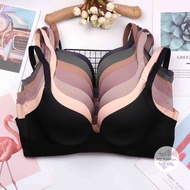 MZ Seamless Cotton Women's Bra Nonwire Push-up Padded Bra Size 36-42B 2918