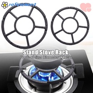 REFINEMENT Cast Iron for Gas Hob for Kitchen Wok Stand Stove Rack Pan Holder