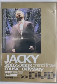 3 dvd 張學友 音樂之旅 Live 2002-2003 演唱會 純金珍藏版