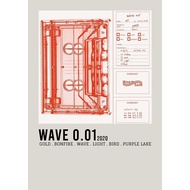 【READY STOCK】Poster Cover Album wave 0.01 by wave to earth for room/wall/gift