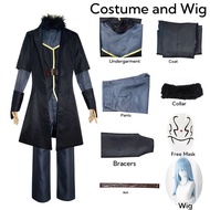 COSPIAY Anime That Time I Got Reincarnated As A Slime Rimuru Tempest Cosplay Costume Wig  Set Hallow