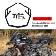 TRK 502X Motorcycle Frame Protection Bumper Highway Crash Bar Engine Guard Chassis Fit for Benelli T