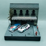 1: Scale Diecast Diorama Cafe Restaurant Theme Le Petit Bistro