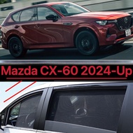 Magnetic For Mazda CX-60 cx60 2023-UP Car Sunshade UV Protection Car Curtains Car Accessories