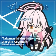 Keychain Blue Archive Takanashi Hoshino | Kyramerch Anime Fanmerch Dealer