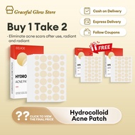 EELHOE Hydrocolloid Acne Patch144pcs/Box Waterproof Breathable Acne Skin Repair Invisible Acne Patch
