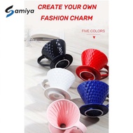 Coffee dripper ceramic diamond V60 ceramic dripper/ v60 size 01 and 02