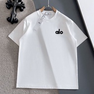 T-shirt alo yoga Casual Unisex premium / t-shirt vintage alo oversize trendy