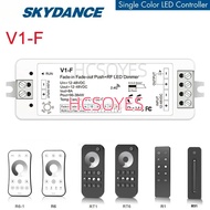 Skydance DC12V 24V 48V V1-F LED Controller Dimmer Fade-in Fade-out 5 Fading Speed Push Dimming Suppo