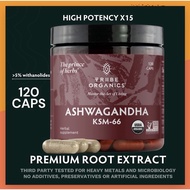 Ashwagandha Tribe Organics, KSM-66 Root Extract Powder anxiety aswaghanda