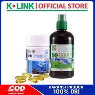KLOROFIL K LINK K-LIQUID CHLOROPHYLL OMEGA SQUA K LINK K OMEGA SQUA PLUS MINUMAN KESEHATAN ORIGINAL