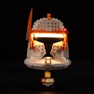 LED Lights Kit for Lego Star Wars Clone Commander Cody Helmet 75350 - Lights Set Compatible with Leg