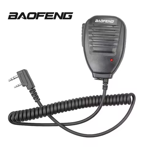 Baofeng Handheld Microphone For UV-5R UV-32 Quansheng UV-K5 UV-K8 BF-F8HP 5RM GM21 GM15PRO GM5RH K5P