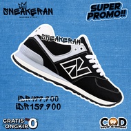 New Belen 574 Black Classic Casual UNISEX Sneakers for Men and Women