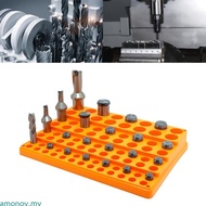 amonoy ER Collet Storage Box Router Bits Tooling Safe and Organized ER25 ER32 16N32