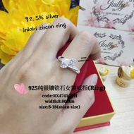 925 Silver stone Ring**925 sterling Silver women's/ ring Silver ring for women