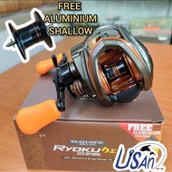 SEAHAWK RYOKU 103HSL #FREE SPOOL# BC REEL BAITCASTING REEL MESIN PANCING
