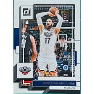 JONAS VALANCIUNAS Big V 2022-23 DONRUSS 163 Pelicans FIBA World Cup Warm-Up
