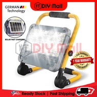 DIYMALL Lampu Lantai LED Solar Portable Solar LED Floor Light Rechargeable LED Spotlight Solar Outdo