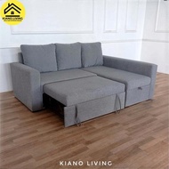sofa L bed / sofa bed / sofa bed minimalis / sofa bed hidrolik / sofa