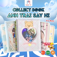 Collect Book 6 x 9 cm Đựng Lomo Card Anh Trai Say Hi Phong Cách Hàn Quốc - Mẫu Ngẫu Nhiên