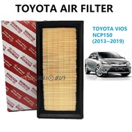 AIR FILTER TOYOTA VIOS NCP150 17801-0Y040 13' MYVI NEW 3RD 2018-2020 ARUZ AVANZA F653 ALTIS ZRE173 1