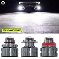HUAIHAO 1pcs Car H7 H11 H8 H9 9005 HB3 9006 3600LM Convex Lens LED Fog Light Bulb Led Fog Lamp Lens 