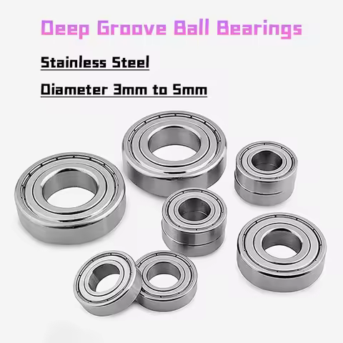 Steel Ball Miniature Stainless Bearing Stainless Steel Miniature Deep Groove Ball Bearing Shielded B