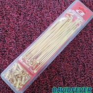 SPOKE GOLD / EMAS RACING BOY 100% RCB ORIGINAL 149 / 157 / 161 / 163 / 168 / 172 / 180 / 182 / 184 /