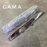 SUZUKI GAMA 1/2 CHAIN CASE - CHROME (CP) // TXR150 NEW GAMMA CHAIN COVER PENUTUP PETI RANTAI