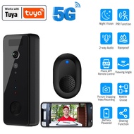 2026 New W7 Smart Video Doorbell 2.4G/5G Dual Band WiFi 3MP 1080P IP65 Waterproof PIR Motion Detecti