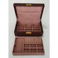 Ring Box 2-Layer Jewelry Size 6*9*3 Inches