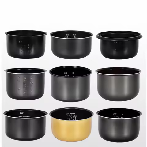 Rice Cooker Liner for SUPOR Pressure Cooker Lnner Pot Rice Cooker Pressure Cooker Black pot Inner Po