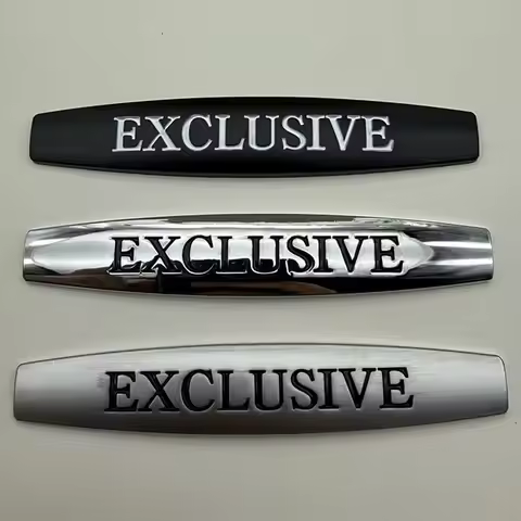 3d Metal Logo Exclusive Badge Sticker Car Fender Side Emblem For Mercedes Benz C180 C200 E200 W213 W