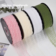 Lace Ribbon Clothing Accessories Ribbon with Lace Ribbon Flowers Flower Arrangement Bouquet Packagin