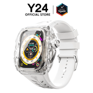Y24 - เซ็ตเคสและสายนาฬิกา Apple Watch (45mm / 46mm / 49mm) รุ่น SILVERLAKE by Vgadz