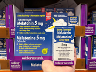 Webber Naturals Melatonin 褪黑激素 5mg 400顆