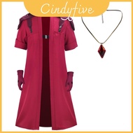 Cry May Devil Dante Cosplay Costume With Long Sleeve Jacket And Pants For Halloween Events Cosplay
