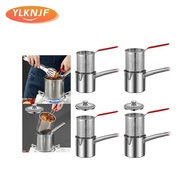 【Fast Delivered】 Deep Fryer Pot with Universal Strainer Deep Fryer for Dining Room