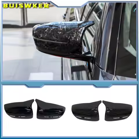 Mirror Cover M Style Car Side Rearview Mirror Cover Cap For BMW 3 4 5 7 8 Series G20 G21 G30 G38 G22