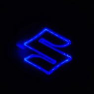 SUZUKI Logo Light LED Car Emblems Badge Modified Front Rear Bumper Light Logo For Suzuki Jimny/Swift