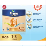Friso Gold Step 3 1.2kg X 3 Boxes  (New Packing)(2-FL)