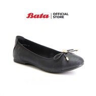 Bata LADIES CASUAL รองเท้าแฟชั่นลำลอง BALLARINA แบบสวม สีดำ รหัส 5516741 Ladiesflat Fashion